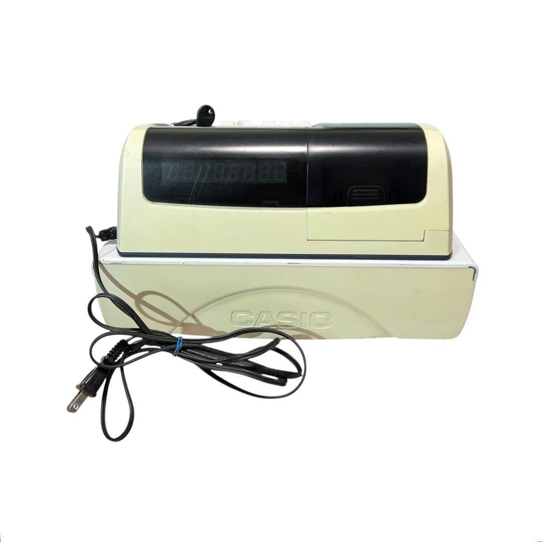 【鍵・未使用レシート付き】CASIO TE-M80 電子レジスター