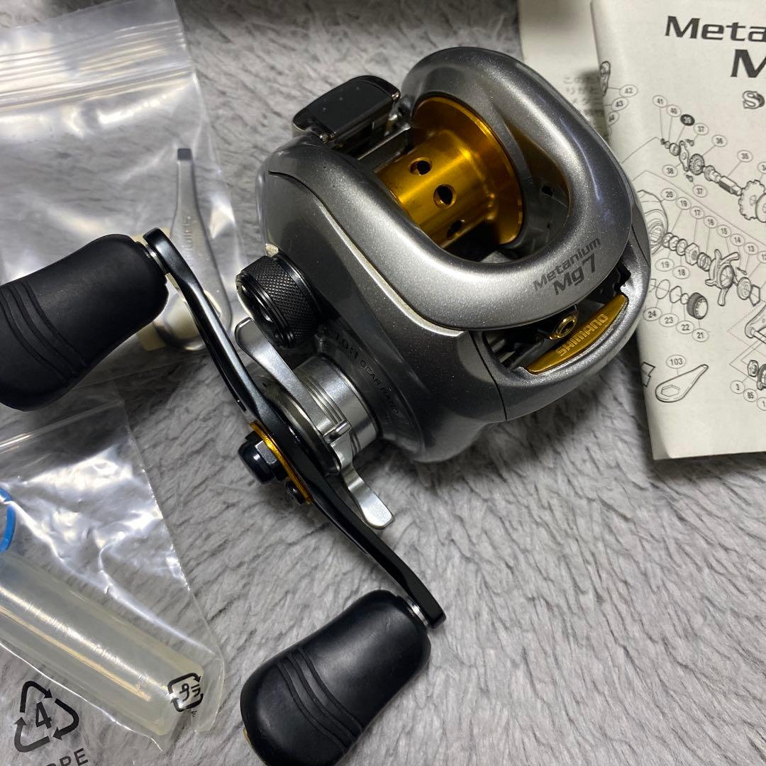 ウ*子様 シマノ　07メタニウムMG7 極美品　カスタム　右ハンドル