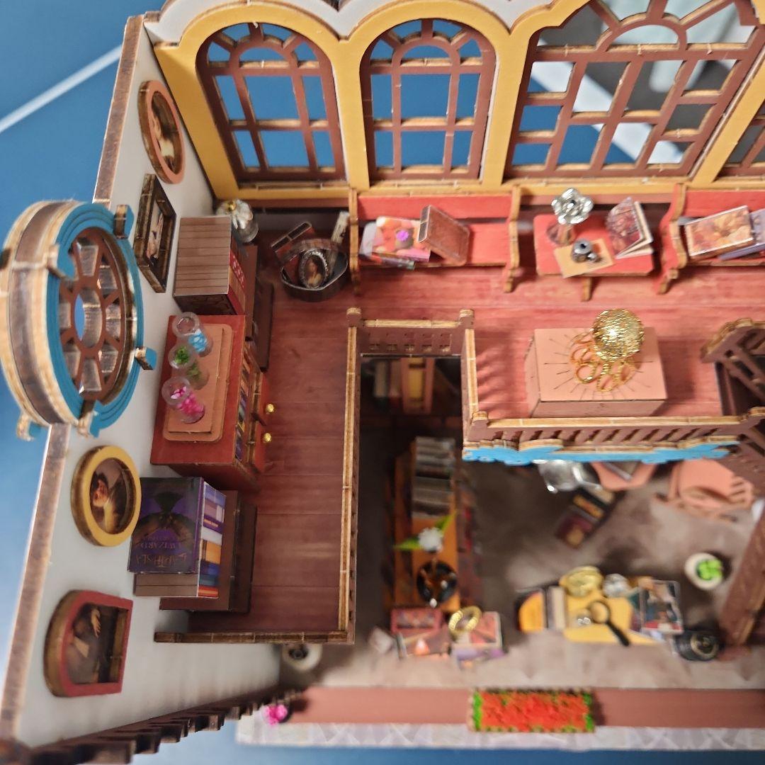 ミニチュアドールハウス　書店　本屋【完成品】