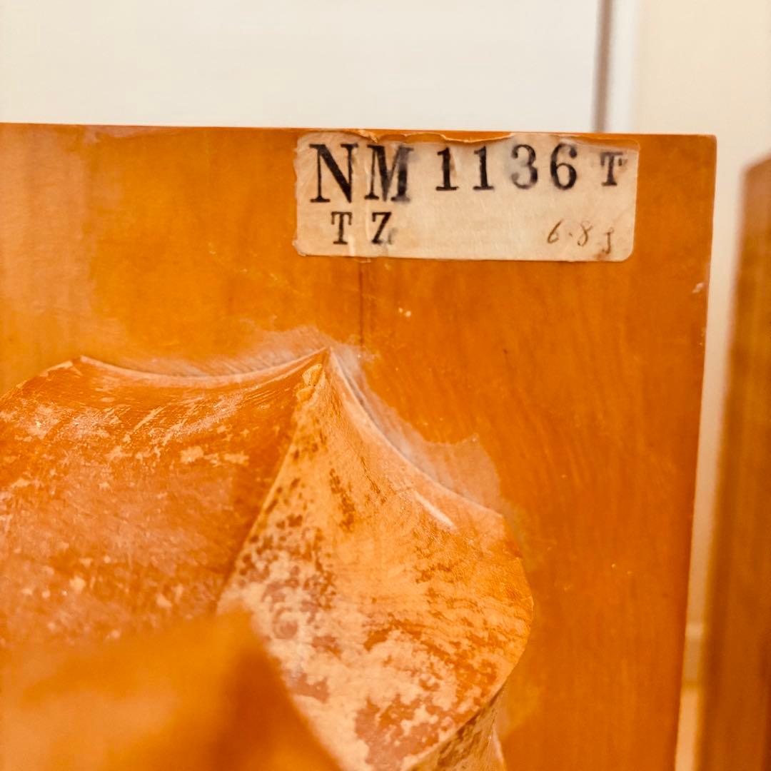 【ももこ】本榧　囲碁盤　6寸8分　6.8寸　天地柾目　前田榧碁盤店