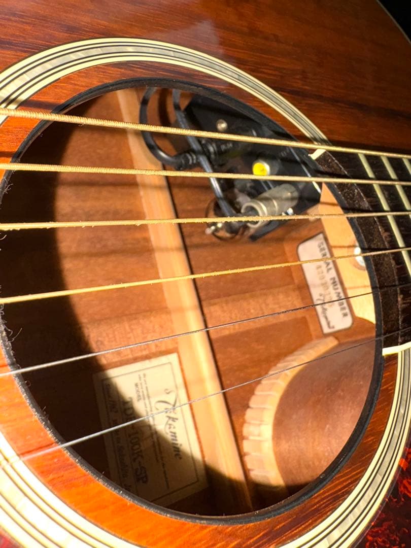 ハワイアンコア100本限定レアモデルTDP-100K-SP タカミネ⭐︎HC付き