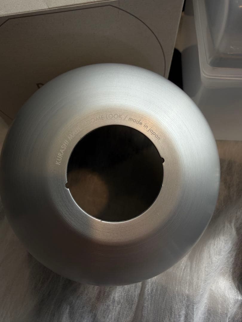 【新品未使用】kurashi made DOME LOOK aluminium