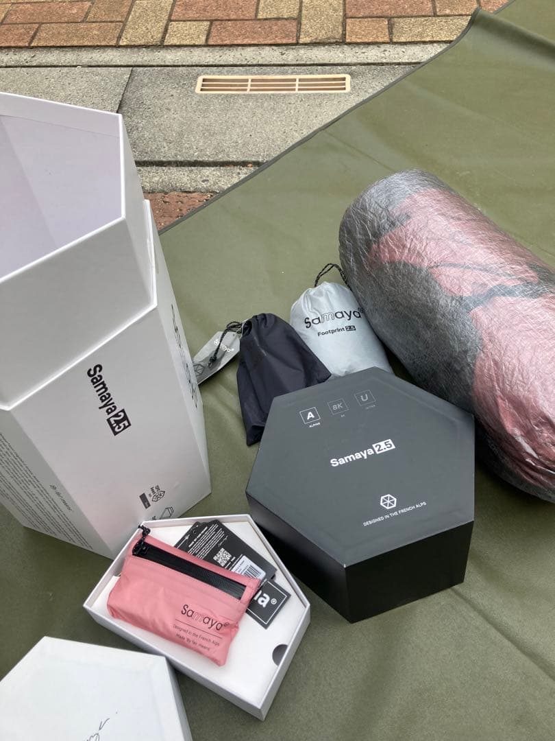 SAMAYA2.5 2023editionピンク+フットプリント
