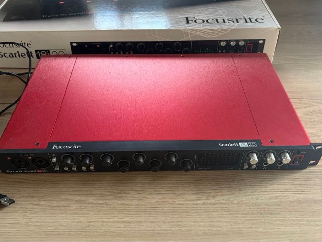 DTM・DAW Focusrite scarlett 18i20