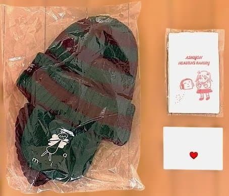 【新品未使用】あいみょん　ヘブンズ・ベーカリー　ニット帽・紙ナプキン　＋おまけ付