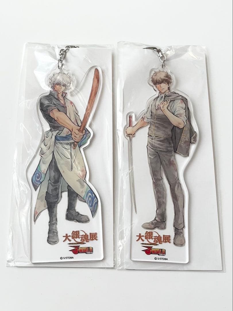 大銀魂展 アクリルキーホルダー 坂田銀時、土方十四郎2点セット