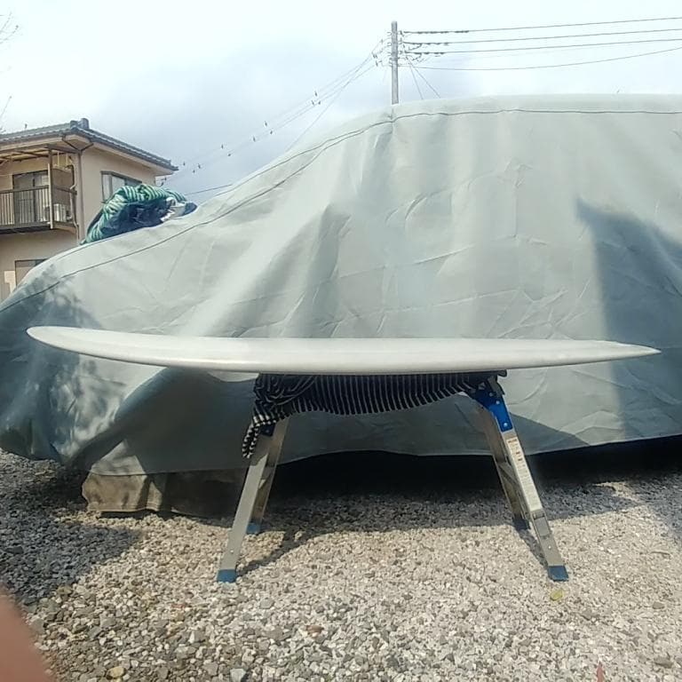 ☆未使用品☆ オーダーボード ミッドレングス 6'8\"　クアッド