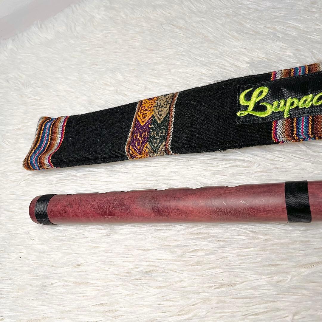 【美品】LUPACA ルパカ プロ用ケーナ G管 ワヤカン木 ケース付