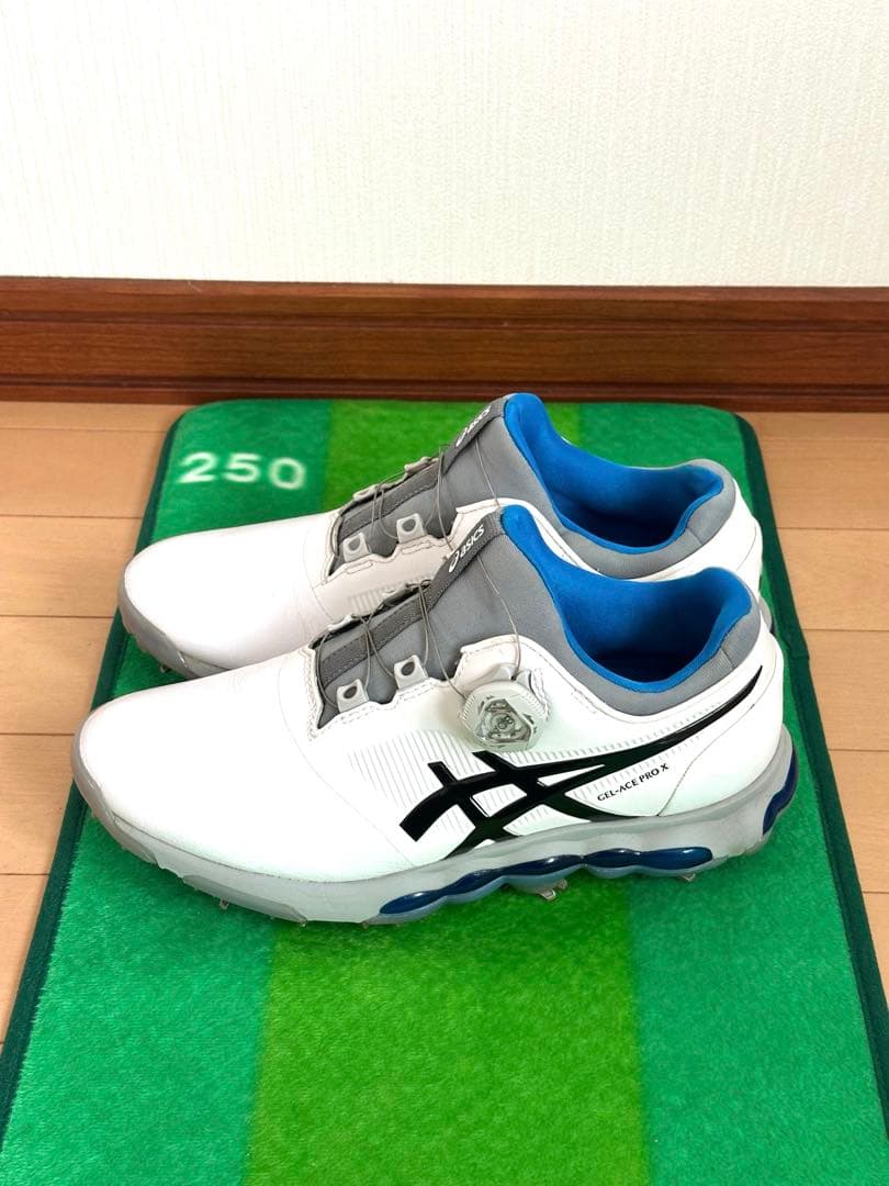【美品】asics ゲルエース プロ X BOA ゴルフシューズ 24.5cm