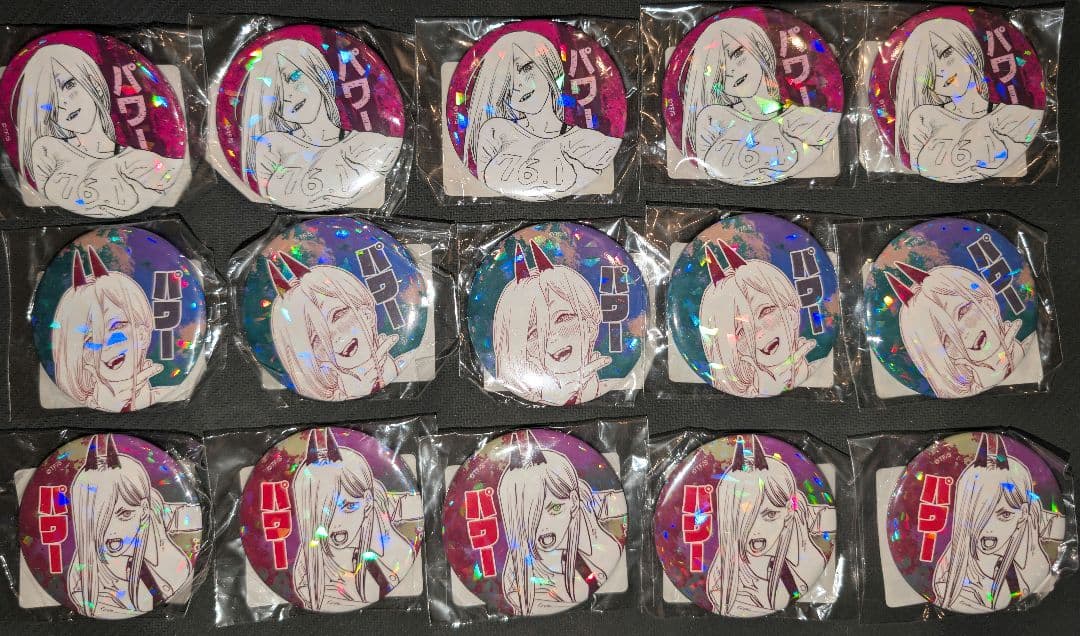 即購入可 新品未開封 パワー 15点 オールスター缶バッジ チェンソーマン