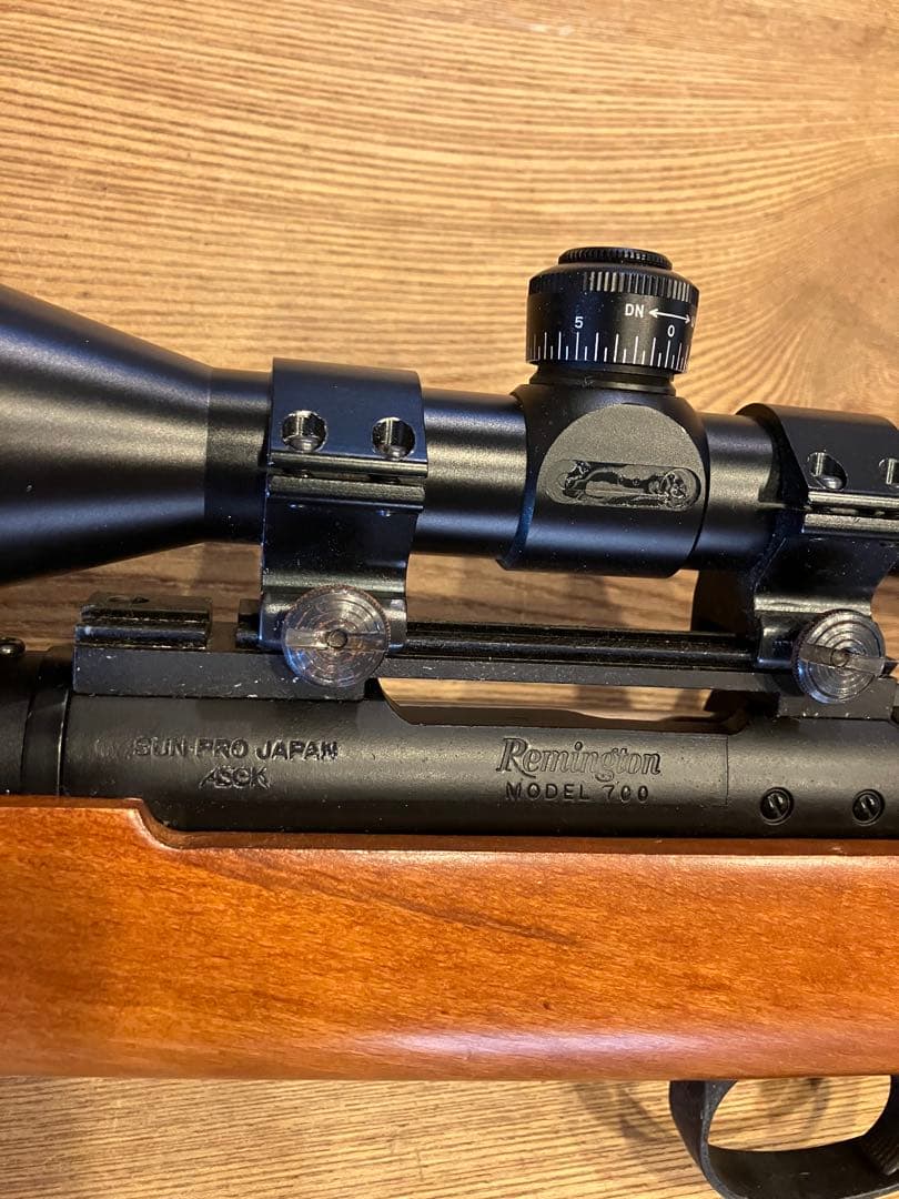 スナイパーライフル 木製ストック スコープ付き