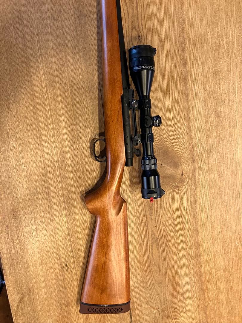 スナイパーライフル 木製ストック スコープ付き