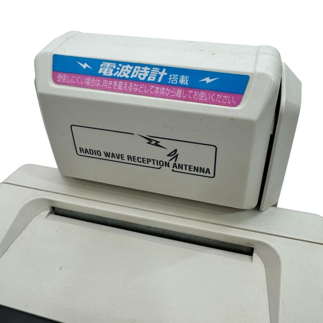 MAX タイムレコーダー ER-110S Ⅲ W電波時計アンテナ付 動作品