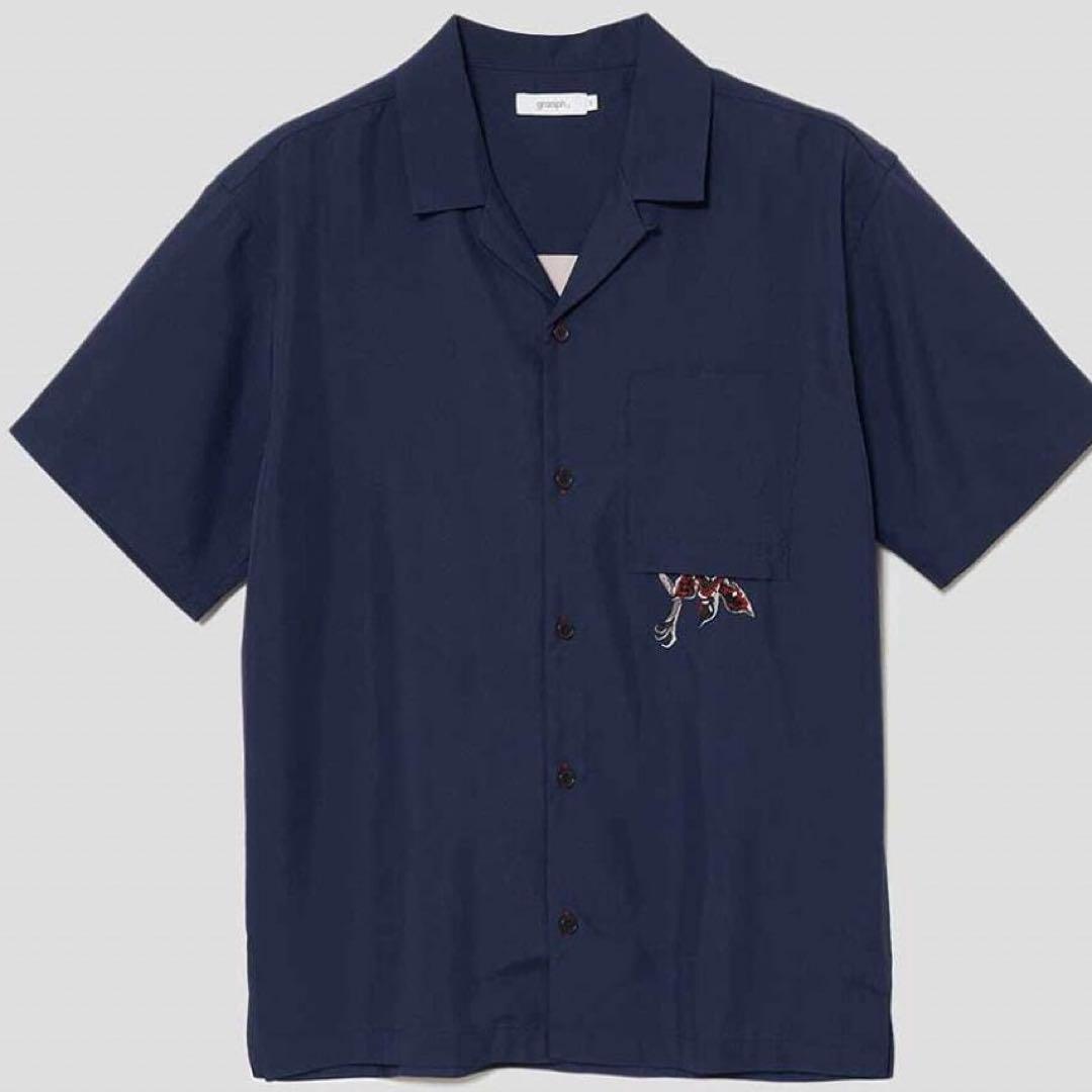 Sサイズ ストレンジャーシングス グラニフ オープンカラーシャツ　　新品