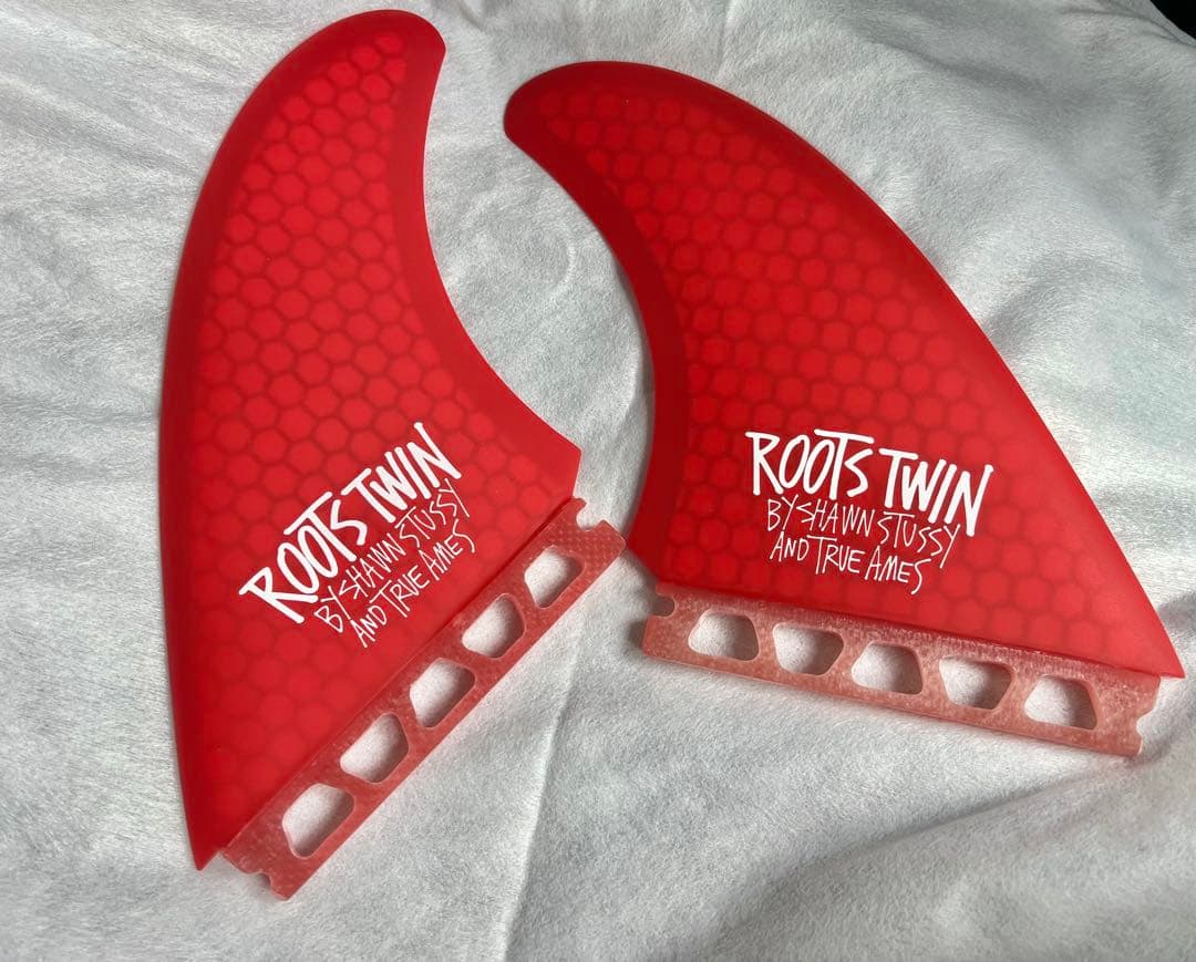 TRUE AMES STUSSY ROOTS TWIN TINTRED Sフィン