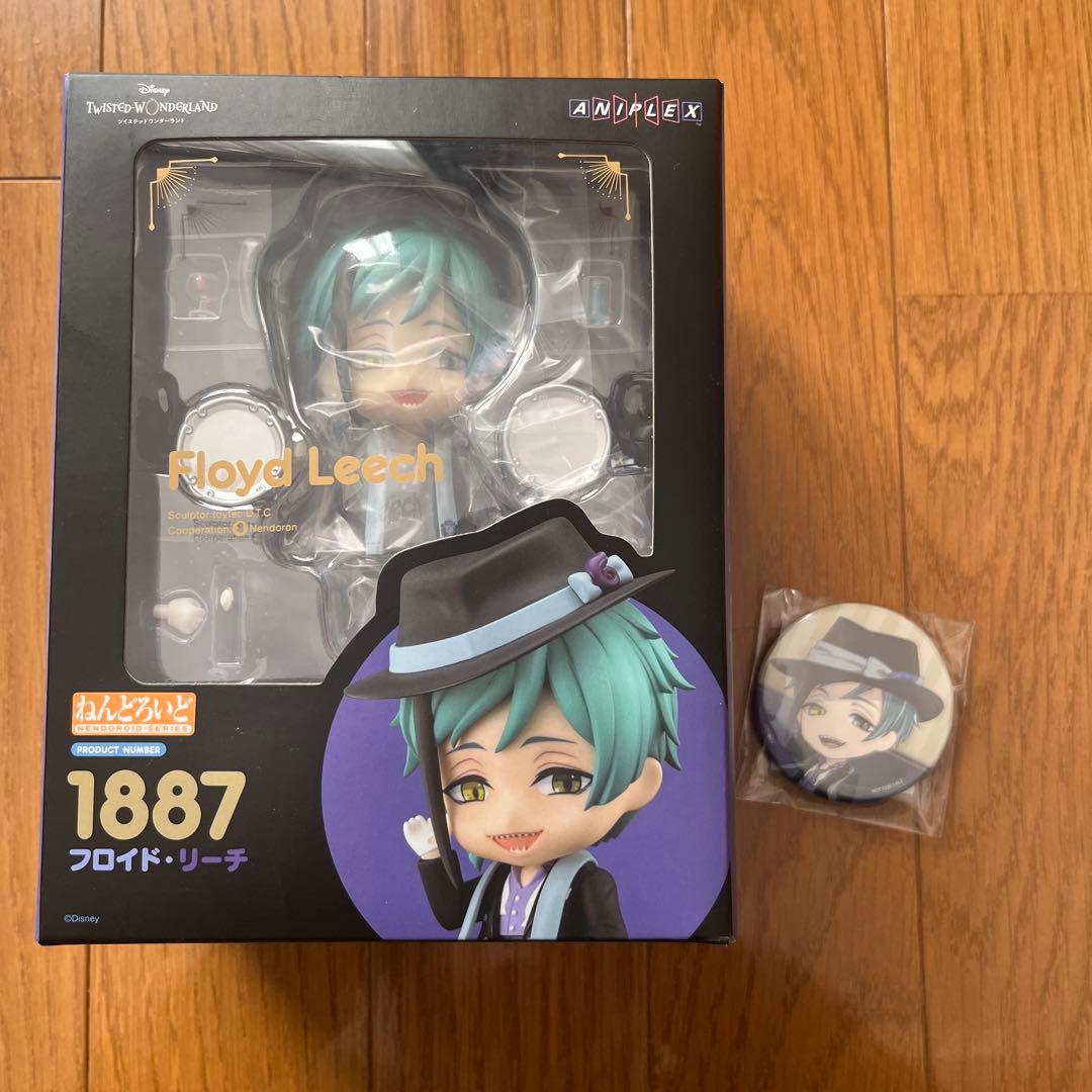 ツイステ フロイド・リーチねんどろいど 特典缶バッジ付き
