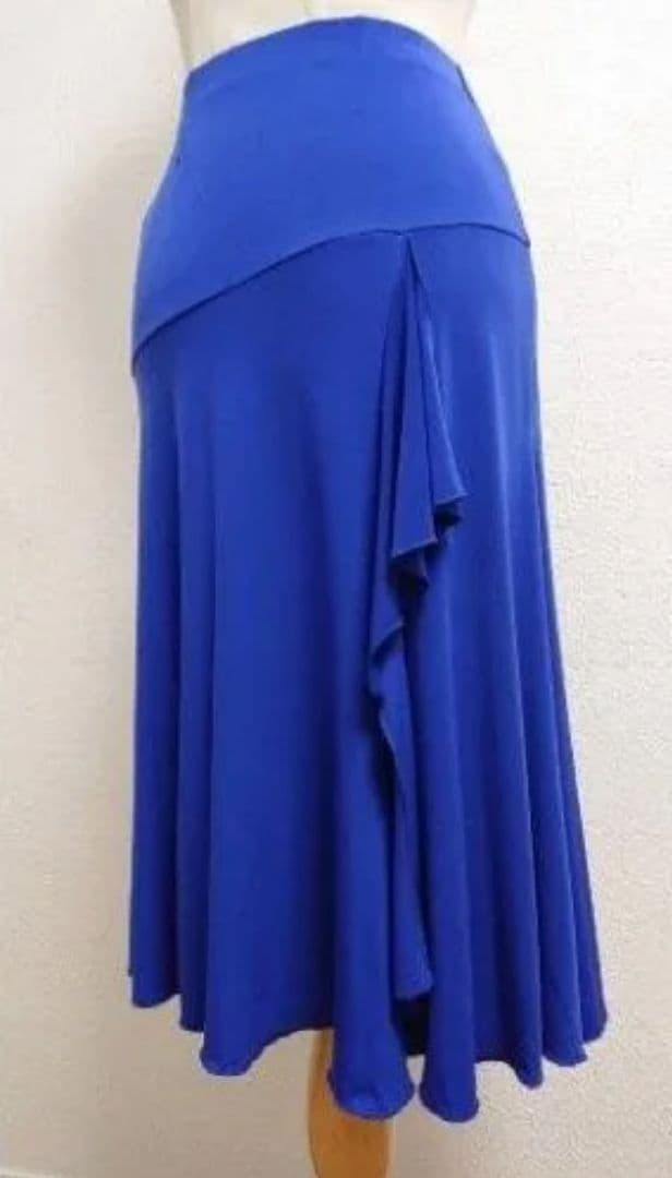 SALE☆チャコット ロイヤルブルー　スカート S 社交ダンス　定価20900円