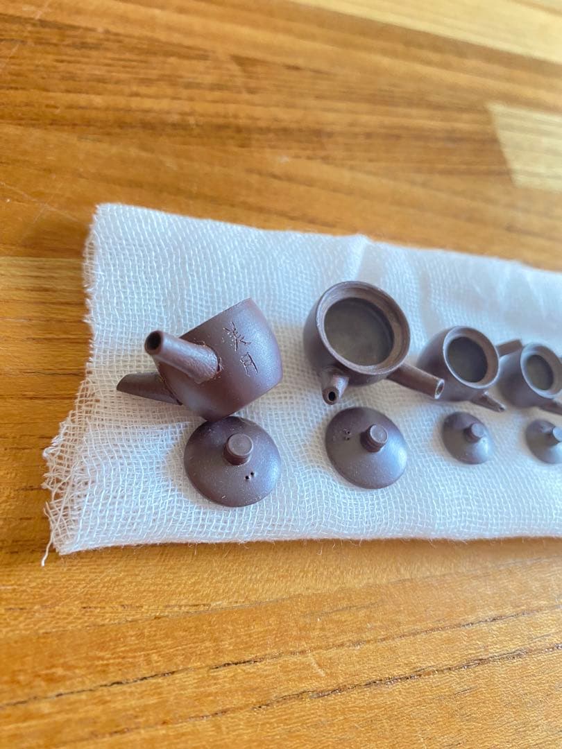 常滑焼　ミニミニ急須セット