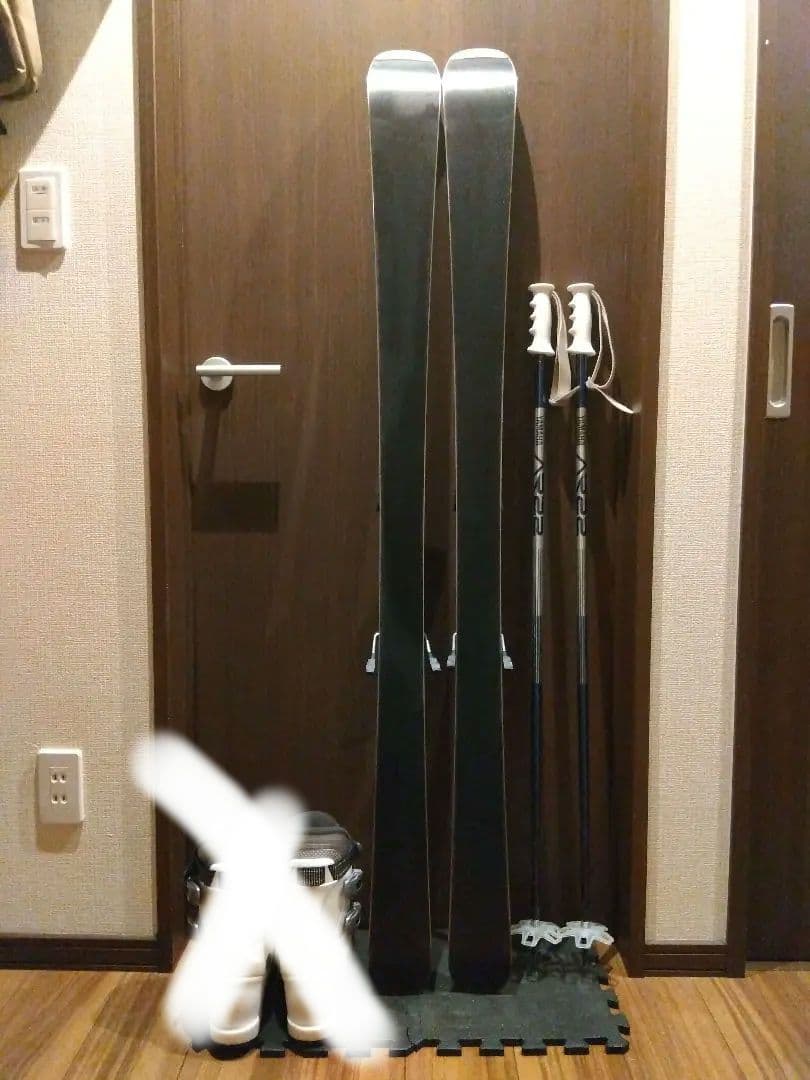 【うとさ様売却品】ATOMIC 男女兼用 スキーセット メンテ・WAX済✔