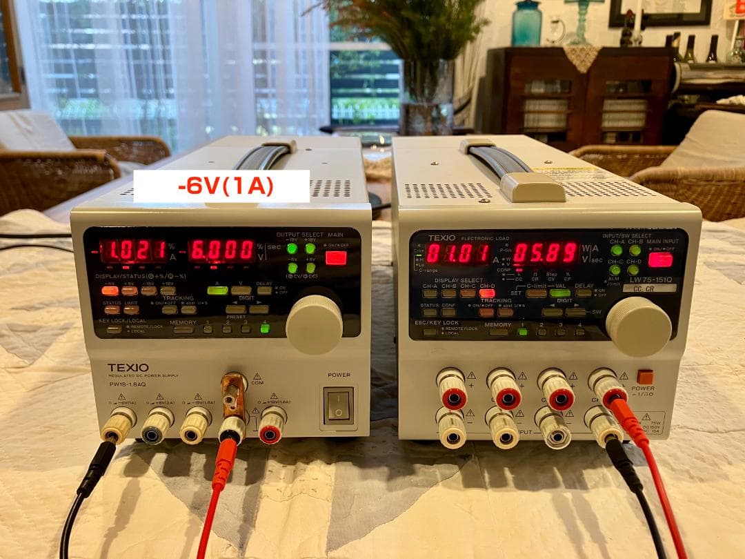 TEXIO 4-出力直流安定化電源 PW18-1.8AQ