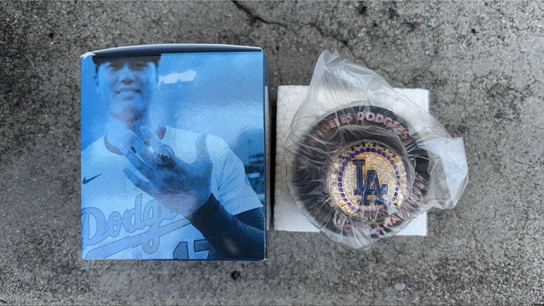 大谷翔平 チャンピオンリング ワールドシリーズ ドジャース ドジャースタジアム