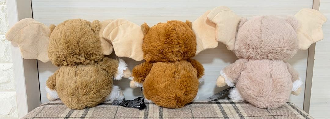 グレムリン　ギズモ　3種コンプリートセット　BIGぬいぐるみ タグ付　非売品