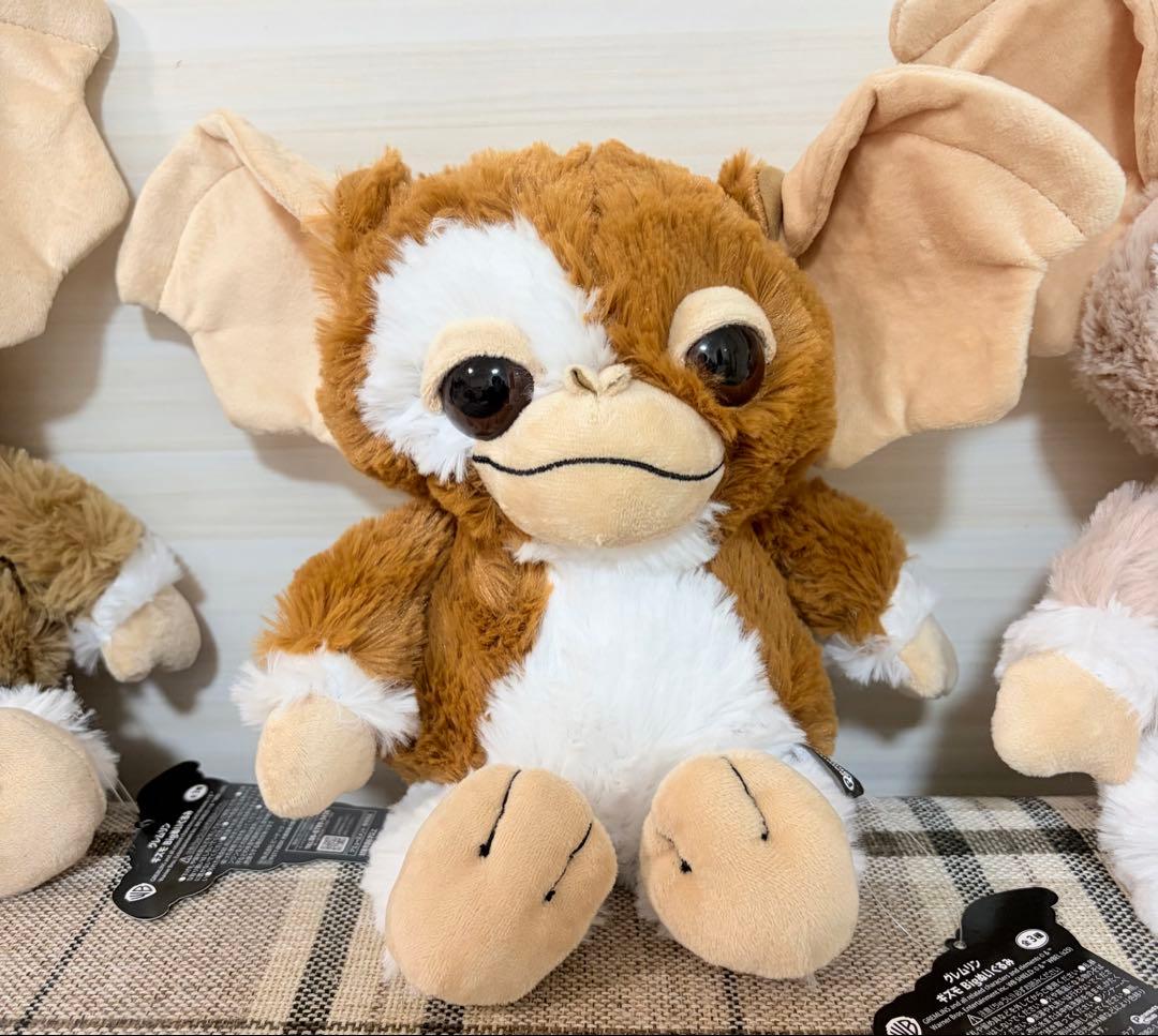 グレムリン　ギズモ　3種コンプリートセット　BIGぬいぐるみ タグ付　非売品