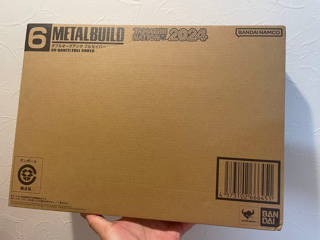 新品未開封 L BUILD メタルビルドダブルオークアンタフルセイバー