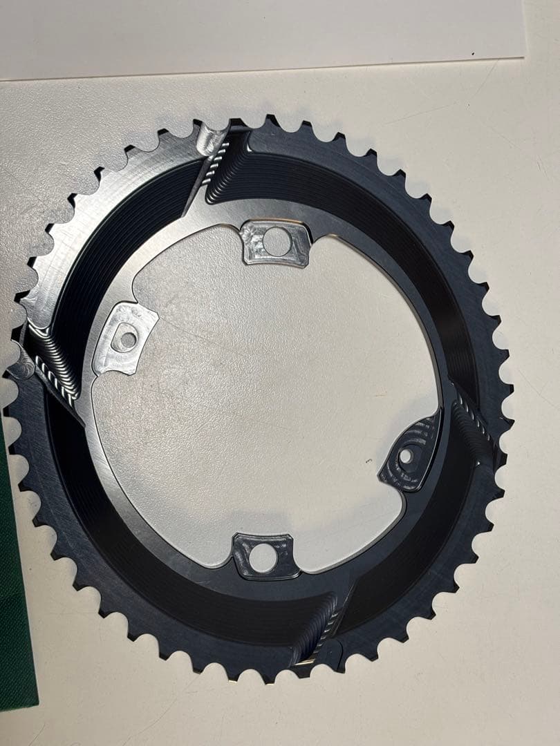 アブソリュートブラック46/30 楕円リング　アウターリング✖️2