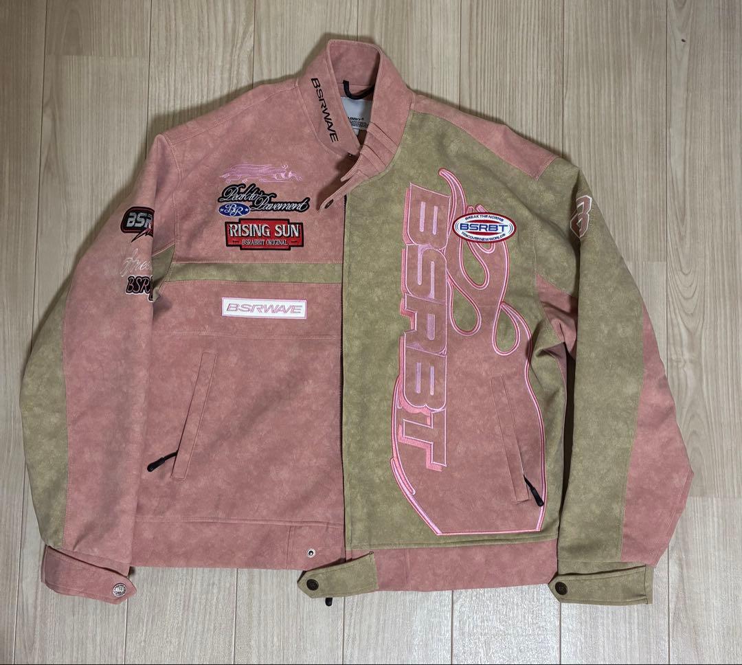 スノーボード Bsrabbit Pink Flame 98 Racing Jacket