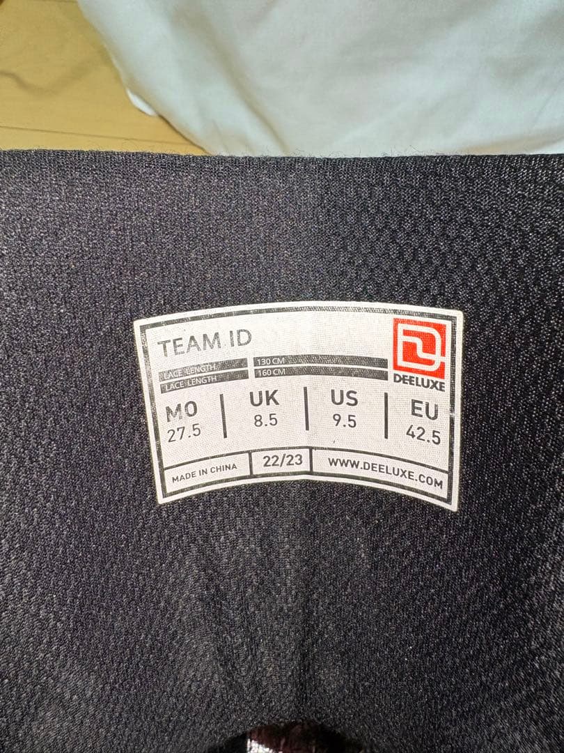 【即日発送】DEELUXE TEAM ID 27.5cm 22-23 ケース付き