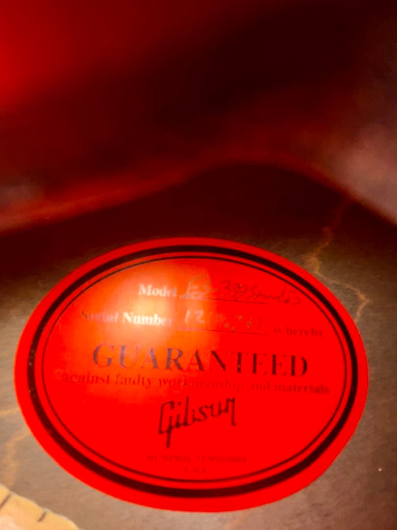【希少】Gibson メンフィスES339 studio 2016