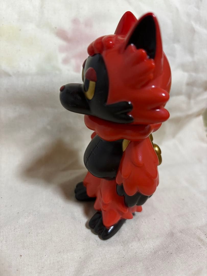 あらいきりこ　おおかみくん　ソフビ　京都カラー　巾着