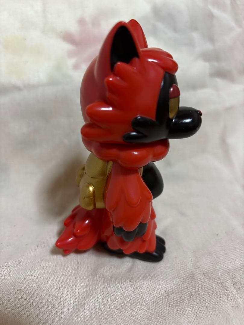 あらいきりこ　おおかみくん　ソフビ　京都カラー　巾着