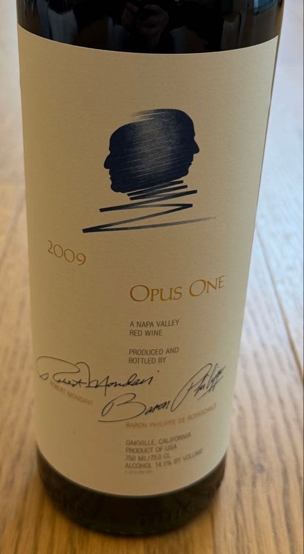 Opus One オーパスワン　2009 赤ワイン　750ml 未開栓　正規品