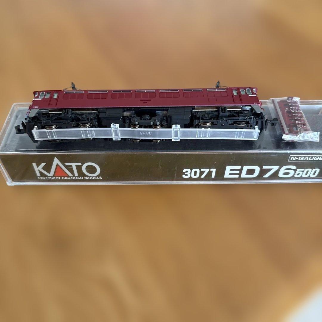 【希少】KATO 3071　ED76 500 付属品未使用未開封④