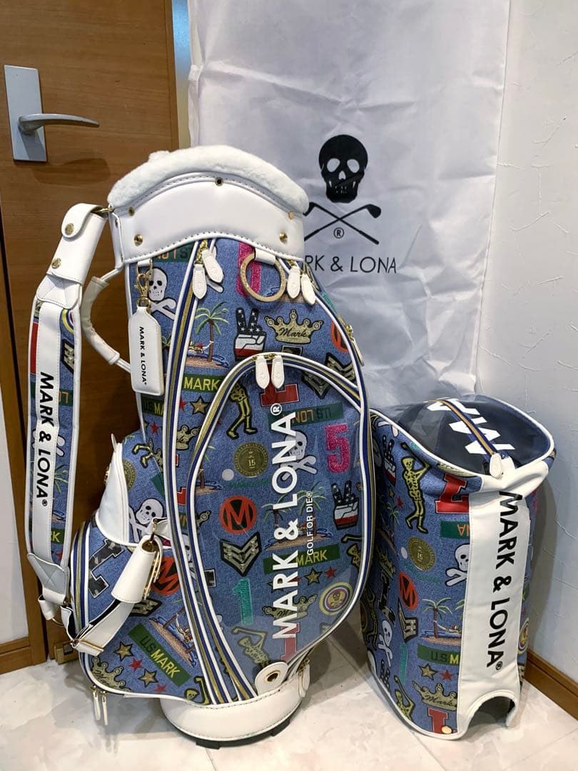 即完売　正規品　良品限定　マークアンドロナ　MARK＆LONA キャディバッグ