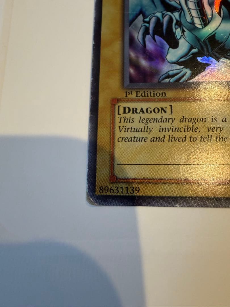 旧アジア版 青眼の白龍 1st LOB-001 英語 傷あり