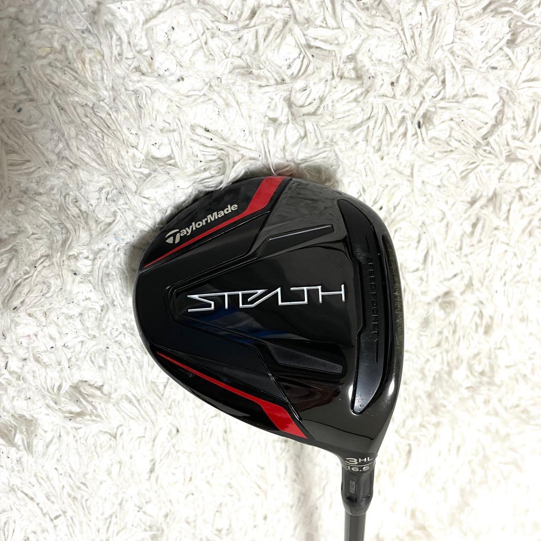 【支給品,3wHL】テーラーメイド ステルス 3HL ベンタスブラック 7X