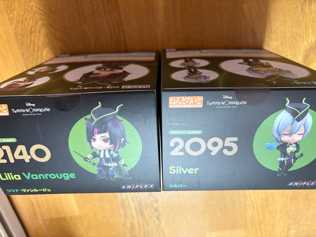 【新品未開封】ねんどろいど ツイステ リリア・ヴァンルージュ シルバー　セット