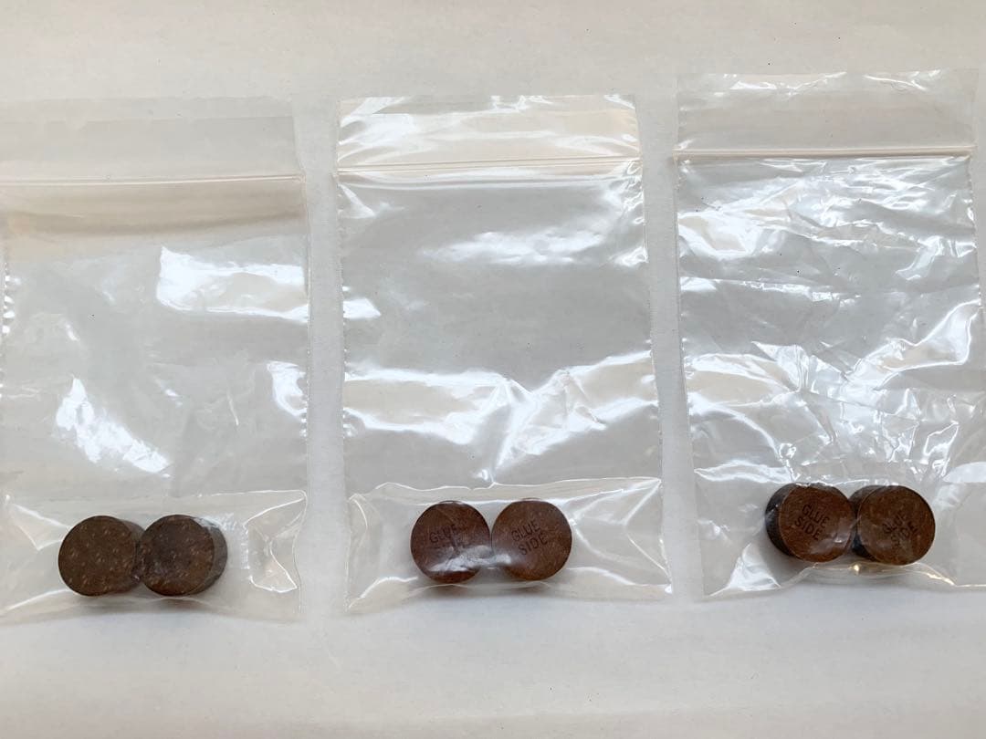 ビリヤード　タップ　モーリ　MH2個とＭ2個とQ２個の計6個セット　MOORI