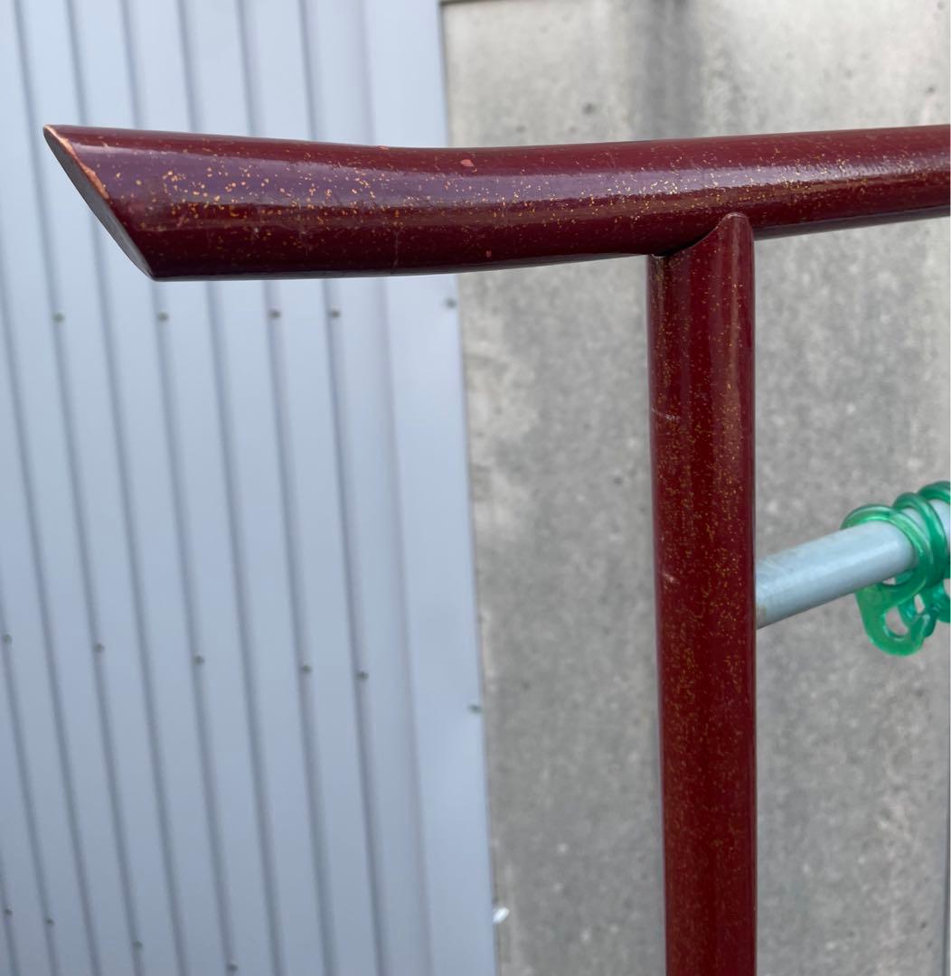 稀少/古道具/当時物/無垢材/木製/衣紋掛け/衣桁/着物掛け/31