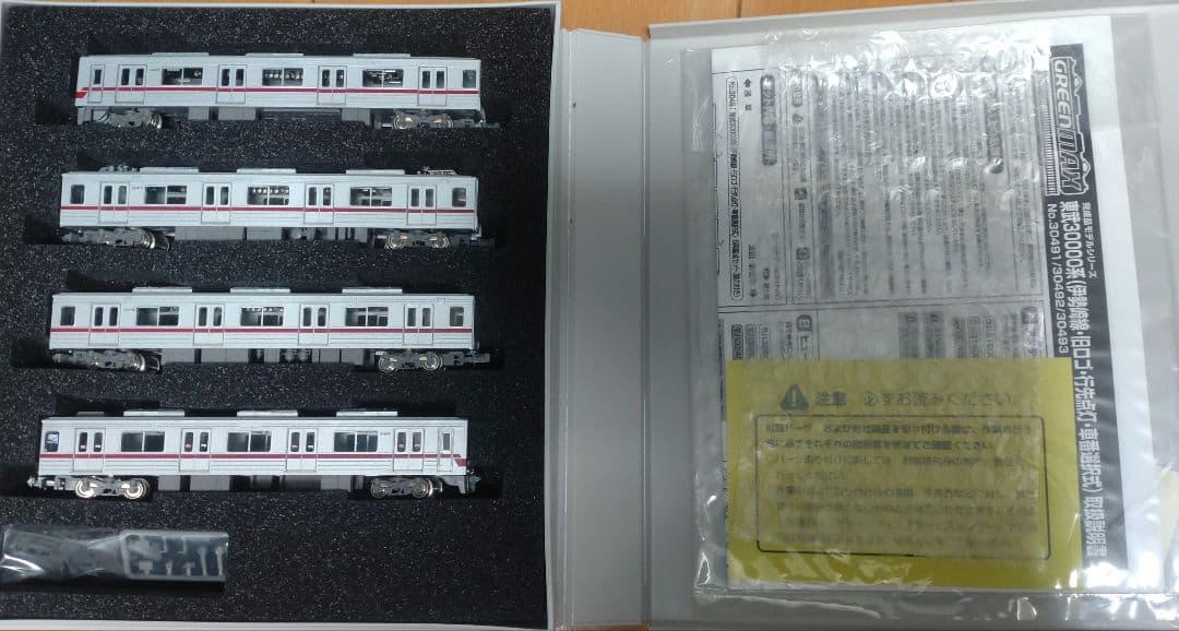 GREENMAX 30493 東武30000系 増結4両編成セット
