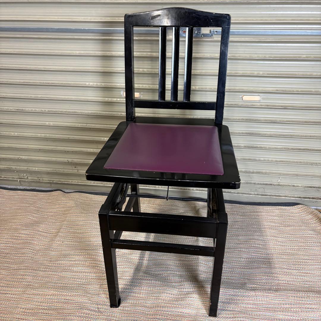 【送料込】YAMAHA　ヤマハ　ピアノ椅子　トムソン椅子　椅子