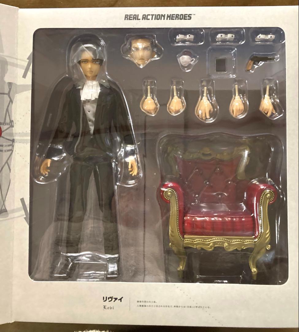 進撃の巨人 RAH リアルアクションヒーローズ リヴァイ(私服Ver.)