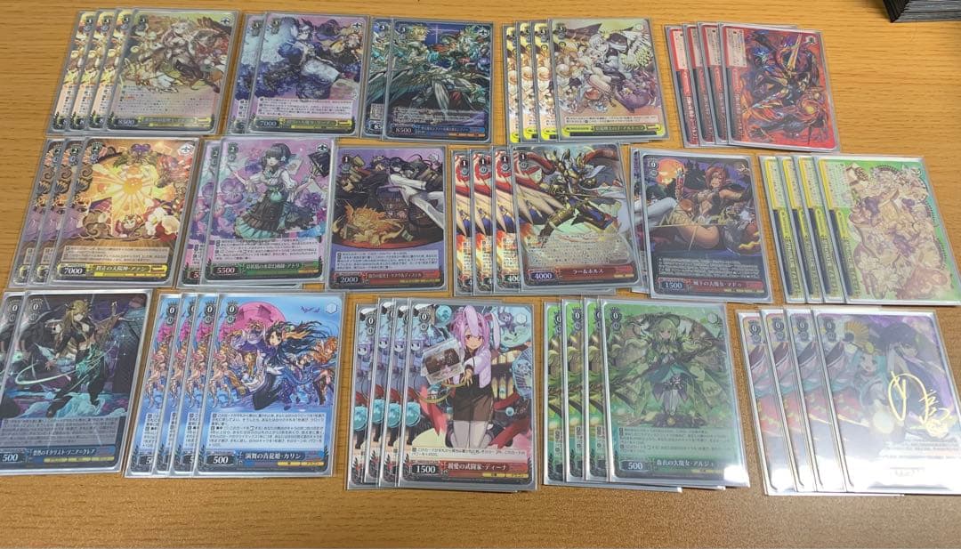 ヴァイスシュヴァルツ パズドラ 4色　イデアル デッキ