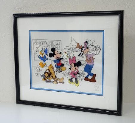 ディズニー限定生産セル画 ミッキー ミニー ドナルド プルート グーフィー