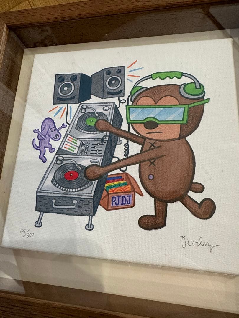 ロドニーAグリーンブラット　サンダーバニー　絵画