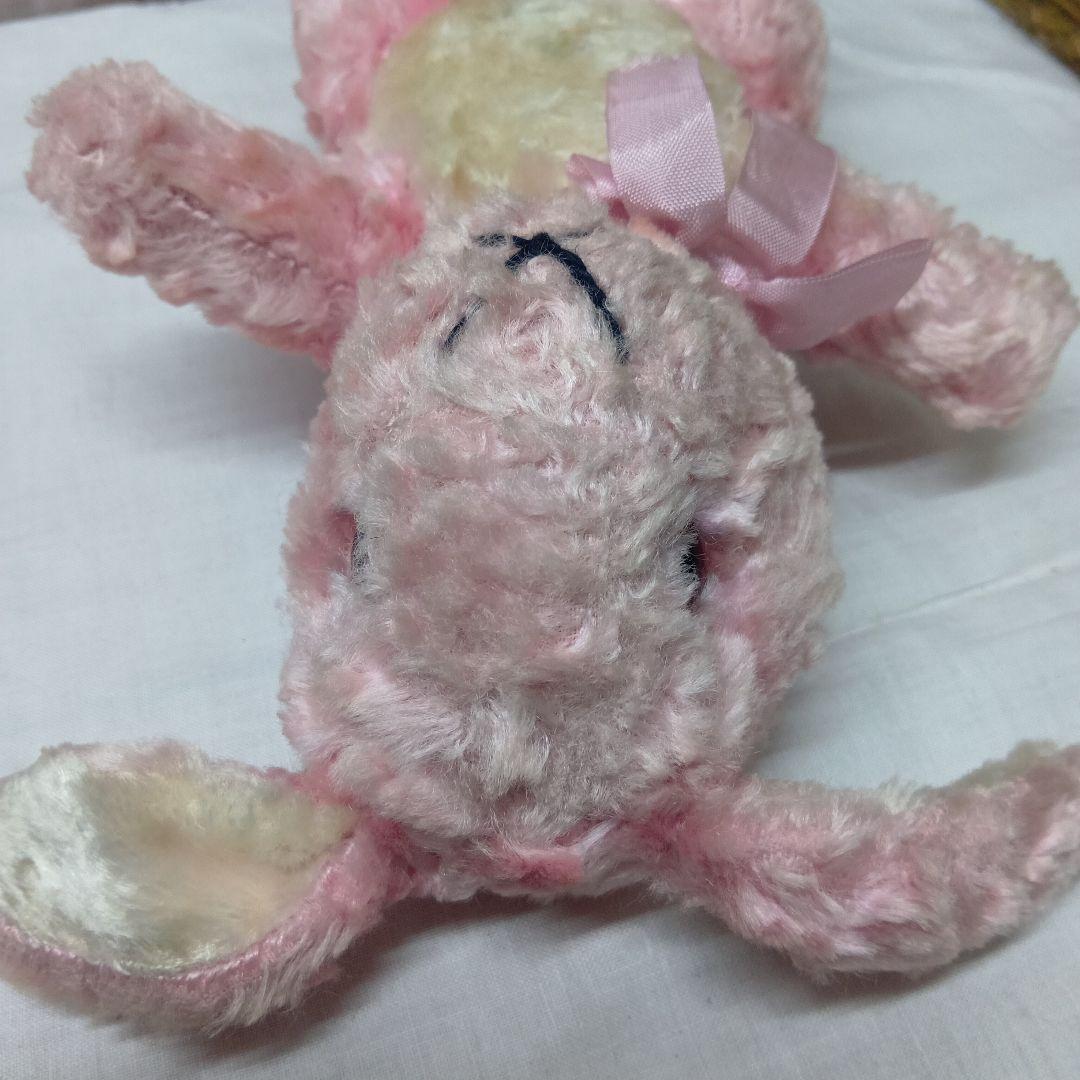 ♥イギリスからやって来たピンクの可愛いウサギさん　アンティーク　ラビット♥