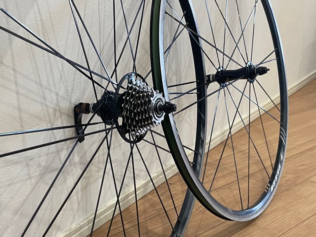 中古 -ロードバイクホイール前後セット -700C ホイール